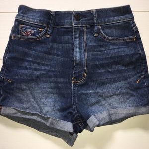 Highwasted Hollister Jean Shorts